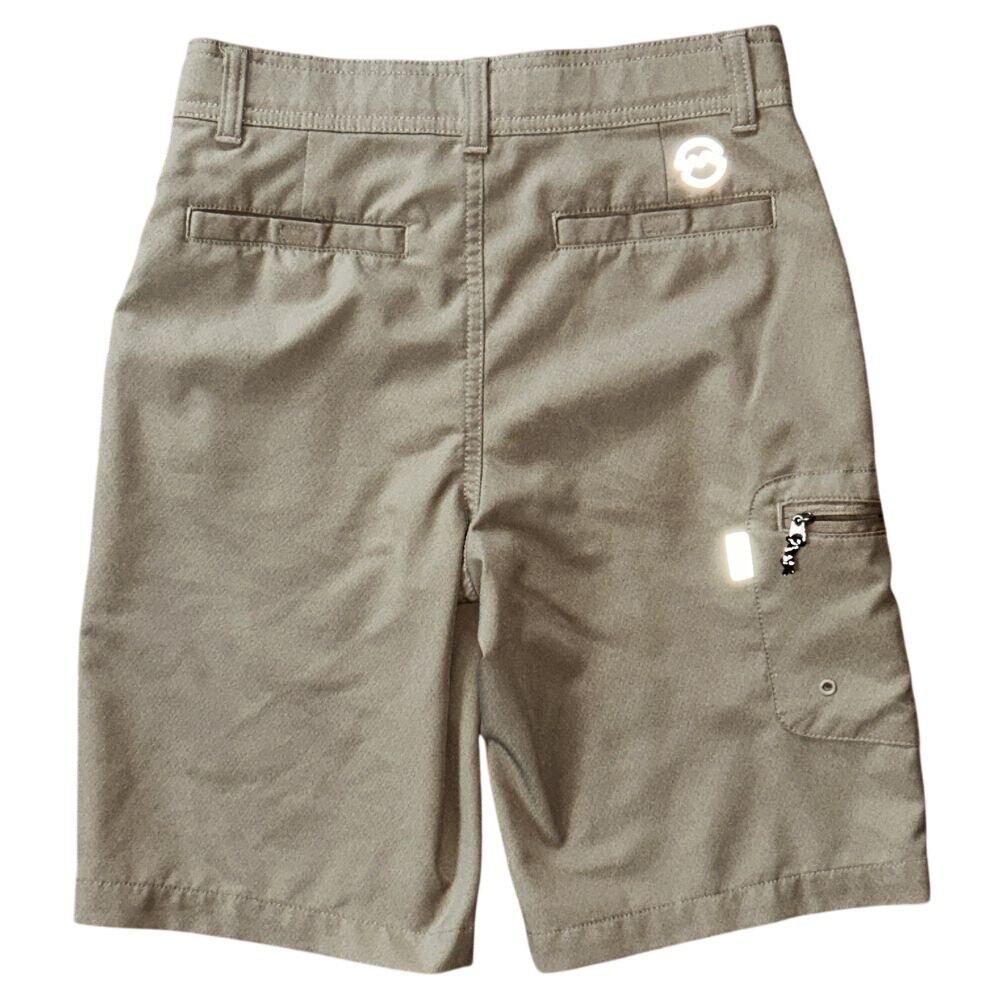 Magellan Outdoors Fish Gear Water-Repellent Khaki Shorts Boy's 10Y - Picture 5 of 7